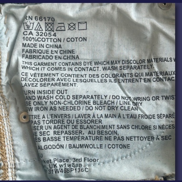 NWT BDG Freja Mid Rise Denim Shorts with Studs and Side Embellishment Size 27 - Picture 8 of 8